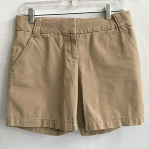 J. Crew Chino Shorts Size 2